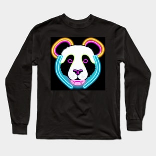 Neon Panda Long Sleeve T-Shirt